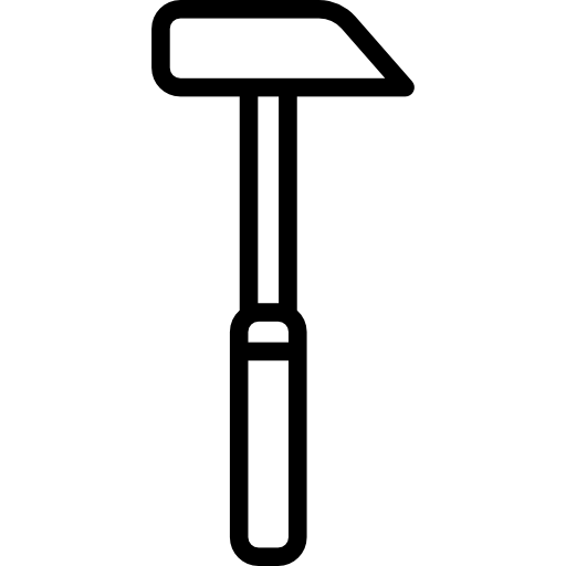 marteau Detailed Straight Lineal Icône
