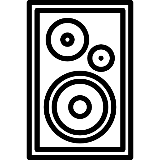 caixas de som Special Lineal Ícone
