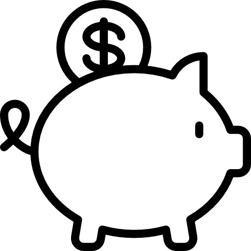 Piggy bank Special Lineal icon