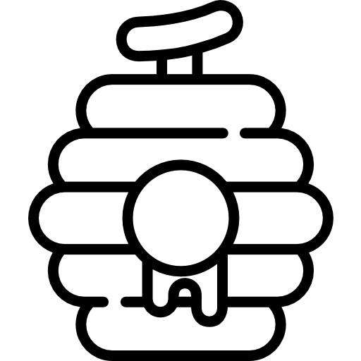 colmena Kawaii Lineal icono