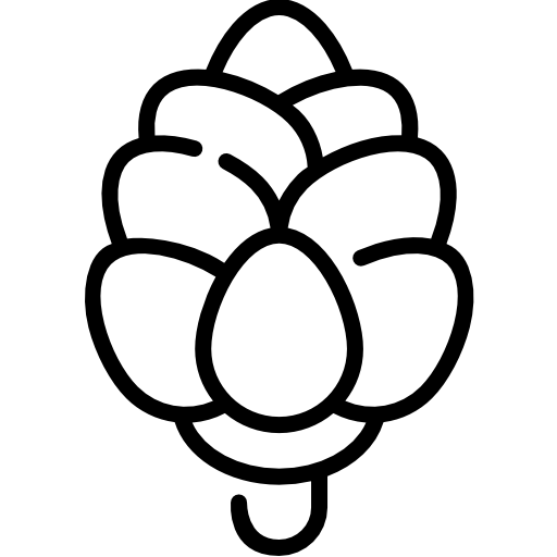 Artichoke Kawaii Lineal icon