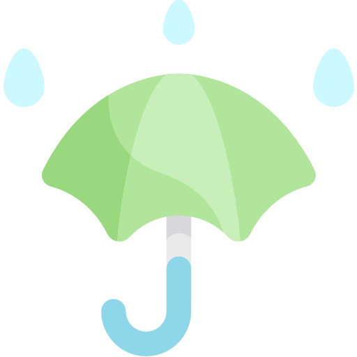 ombrello Kawaii Flat icona