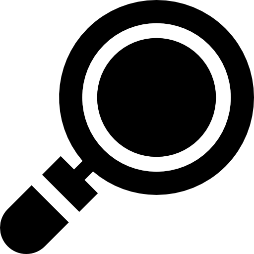 루페 Basic Straight Filled icon