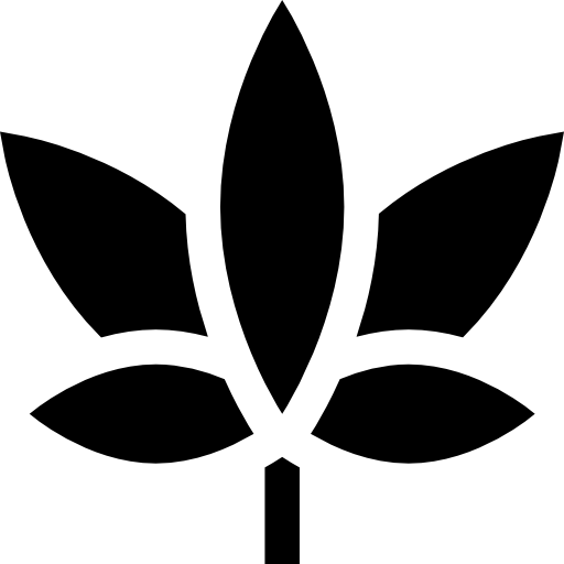 マリファナ Basic Straight Filled icon