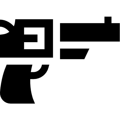 リボルバー Basic Straight Filled icon