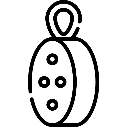 esponja Kawaii Lineal icono