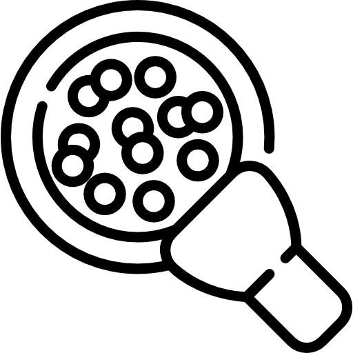 polvo Kawaii Lineal icono