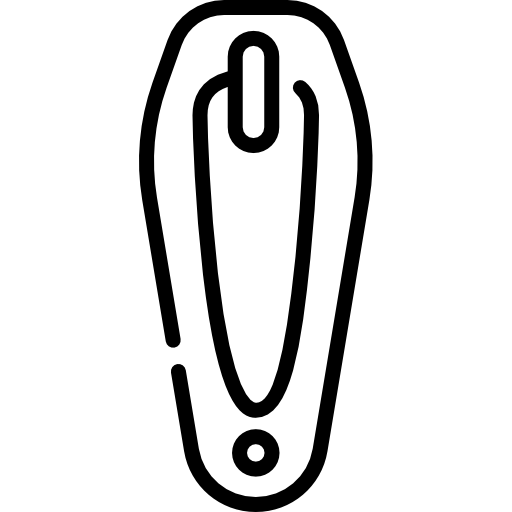clíper Kawaii Lineal icono