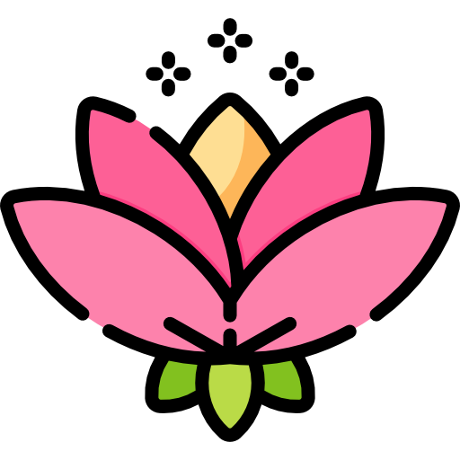 ハスの花 Special Lineal color icon