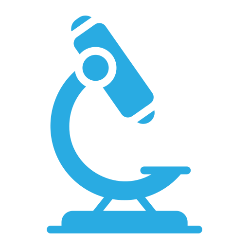 mikroskop Generic color fill ikona