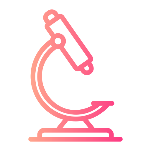 microscoop Generic gradient outline icoon