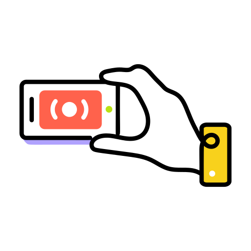 モバイルビデオ Generic color lineal-color icon