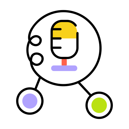 팟캐스트 Generic color lineal-color icon