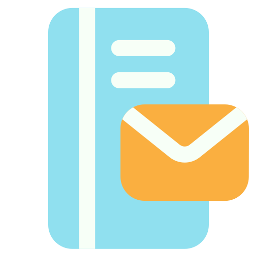 kontaktmail Generic color fill icon