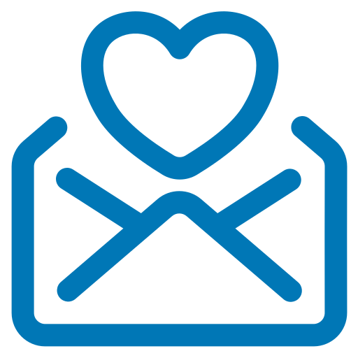 Love mail Generic color outline icon