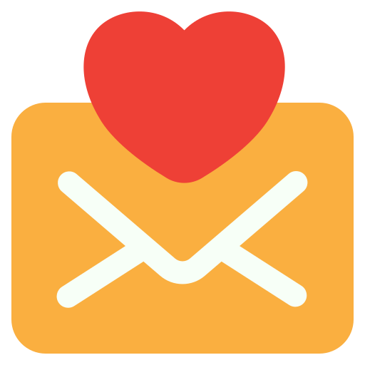 Love mail Generic color fill icon