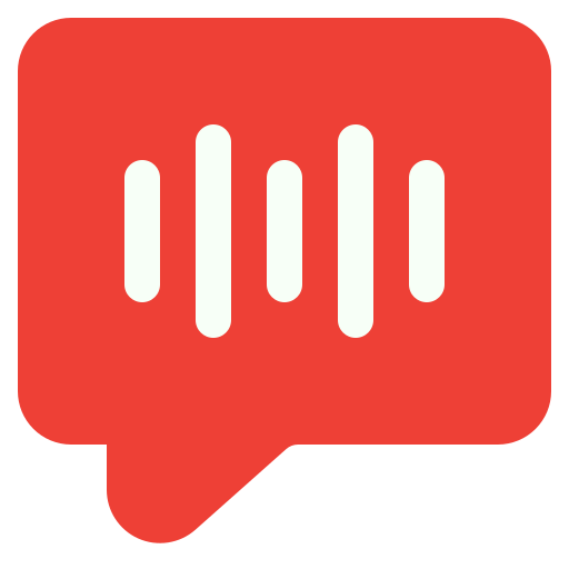 Voice chat Generic color fill icon