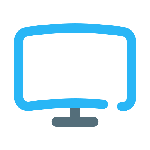 monitor Generic outline ikona