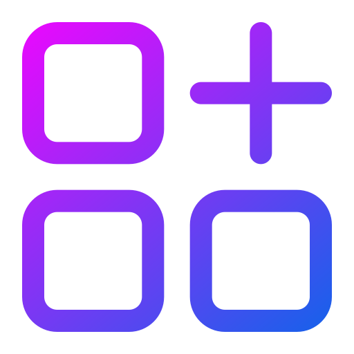 aplicaciones Generic gradient outline icono