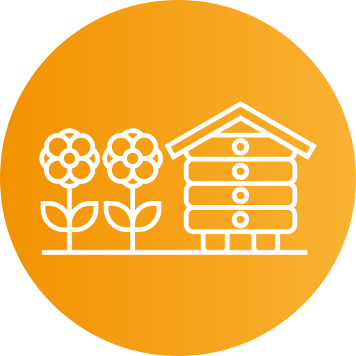 scatola delle api Generic gradient fill icona