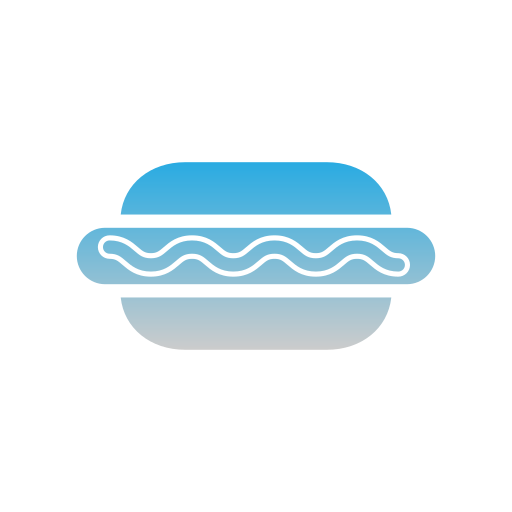 hotdog Generic gradient fill ikona