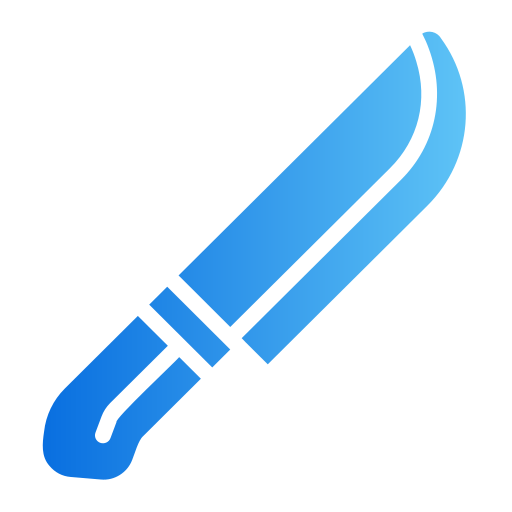 cuchilla Generic gradient fill icono