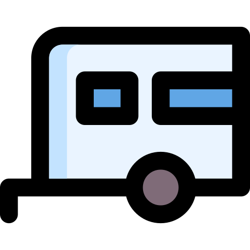 caravana Generic color lineal-color icono