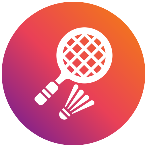 badminton Generic gradient fill icon