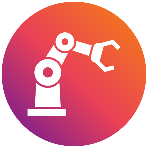 Robot arm Generic gradient fill icon