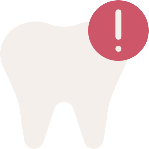 próchnica zębów Generic color fill ikona