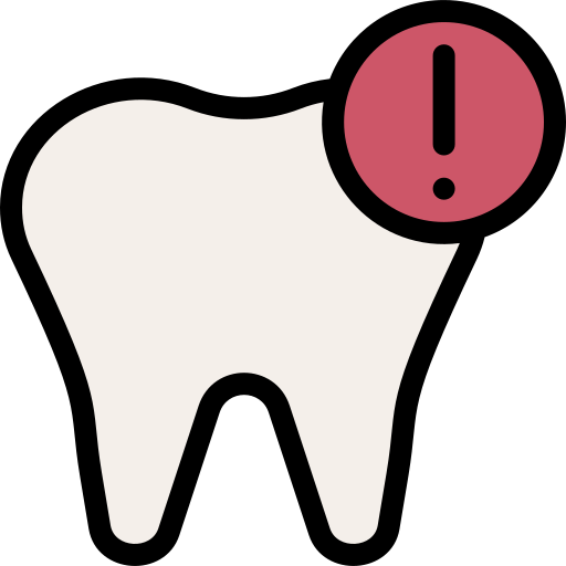 虫歯 Generic color lineal-color icon