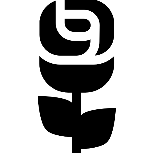 薔薇 Basic Straight Filled icon