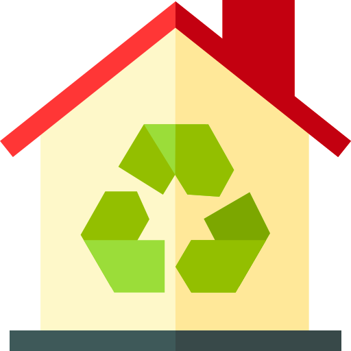recyclagecentrum Basic Straight Flat icoon