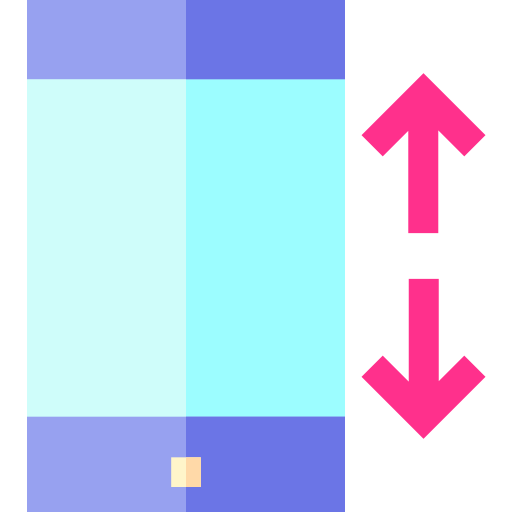 Scroll Basic Straight Flat icon