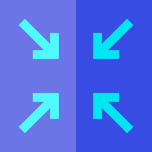 Minimize Basic Straight Flat icon