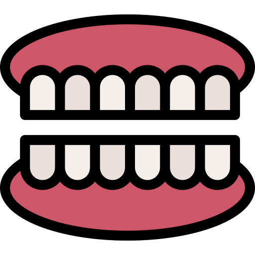Denture Generic color lineal-color icon