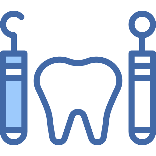 歯医者の道具 Generic color lineal-color icon