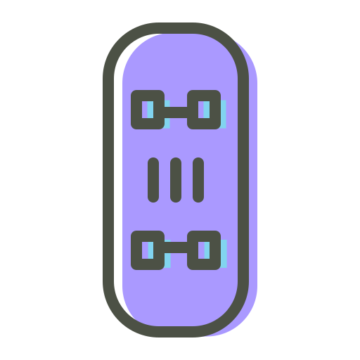 Roller Generic color lineal-color icon