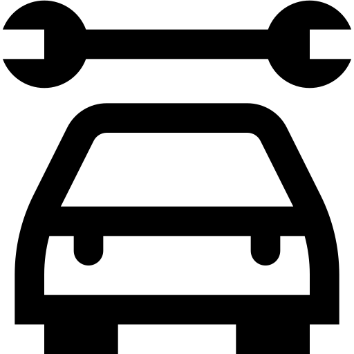 자동차 수표 Generic black outline icon