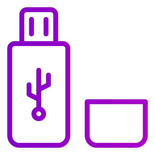 flash drive Generic gradient outline icon