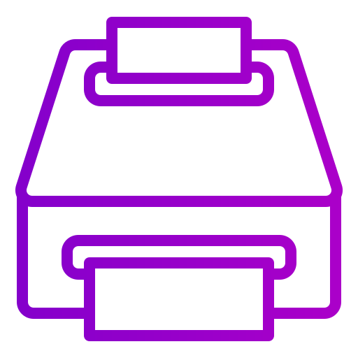 Scanner Generic gradient outline icon