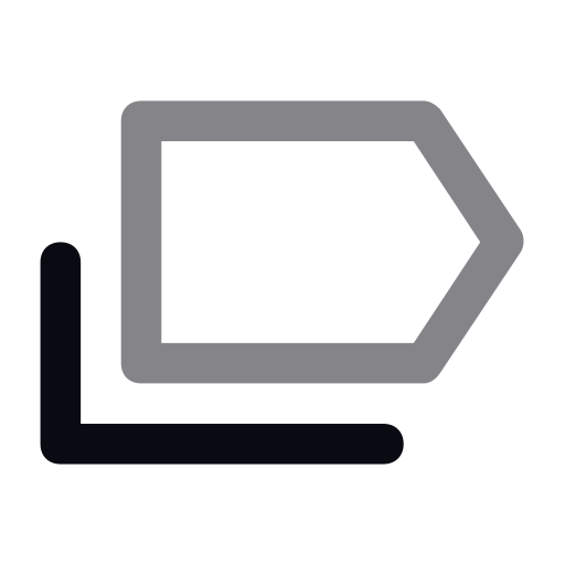 Label Generic color outline icon