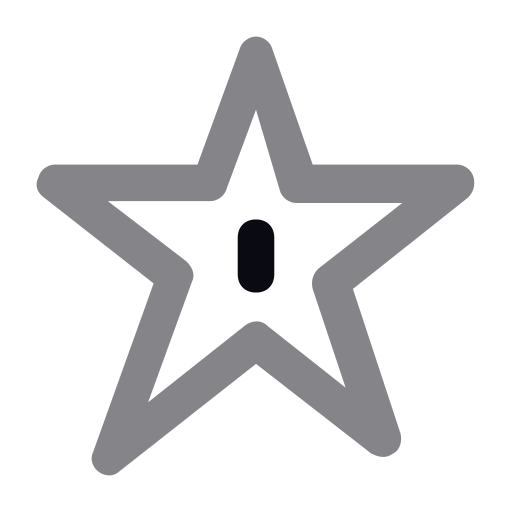 gwiazda Generic color outline ikona