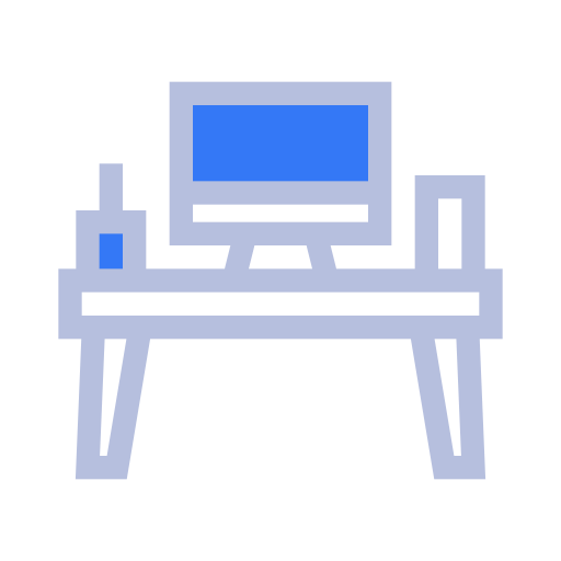 Desktop Generic color lineal-color icon