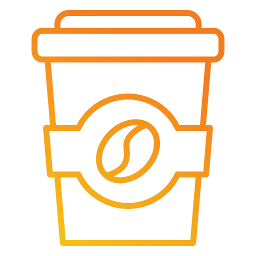 Coffee cup Generic gradient outline icon