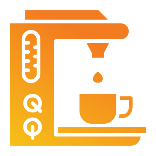 Coffee machine Generic gradient fill icon