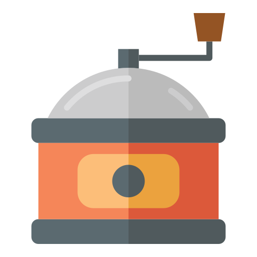コーヒーミル Generic color fill icon