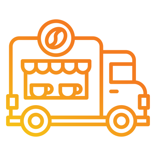 Food truck Generic gradient outline icon