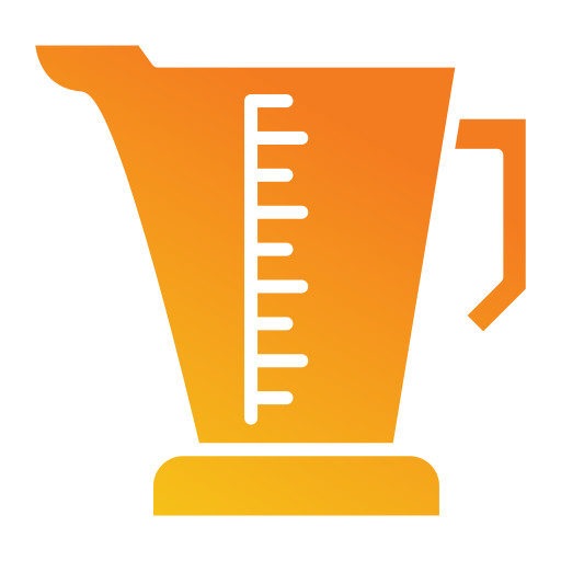 Measuring cup Generic gradient fill icon