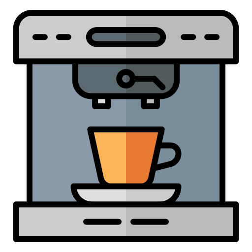 macchina per il caffè Generic color lineal-color icona